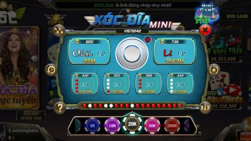 Chiến lược xác suất trong mẹo chơi xóc đĩa Mini